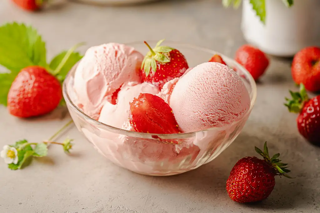 Coppa di Fragole e Gelato