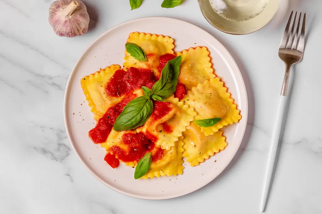 Ravioli al Pomodoro Fresco